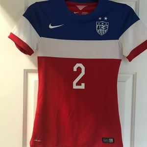 Nike Sydney Leroux 2014 World Cup away jersey